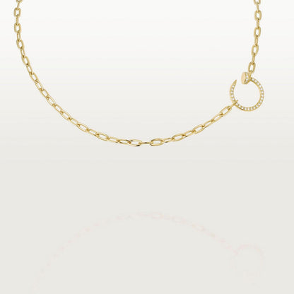 [Okajuri Jewelry] JUSTE NECKLACE FULL DIAMONDS