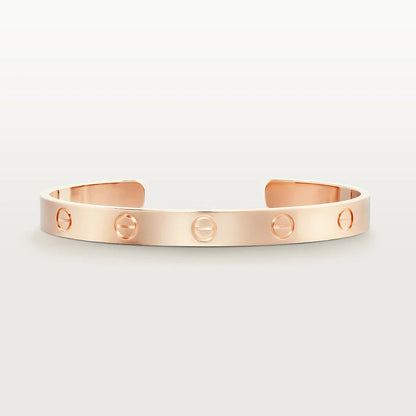 [Okajuri Jewelry] LOVE BRACELET 6.1MM OPEN CUFF