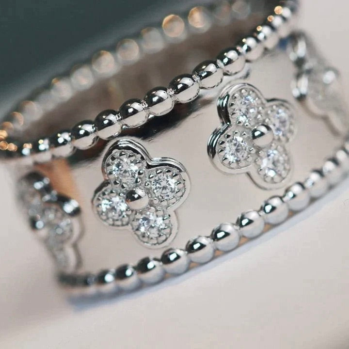 [Okajuri Jewelry]CLOVER KALEIDOSCOPE RING 10MM