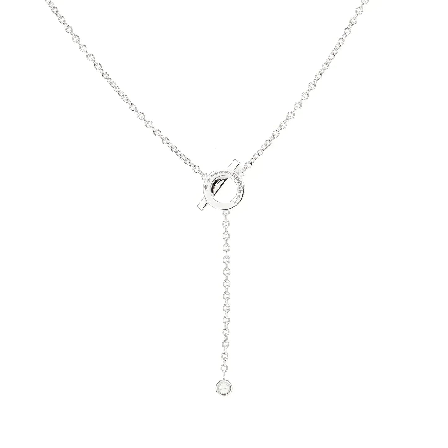 [Okajuri Jewelry]FINESSE SILVER DIAMOND NECKLACE