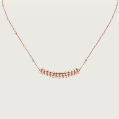 [Okajuri Jewelry] CLASH  SMALL FULL DIAMOND NECKLACE