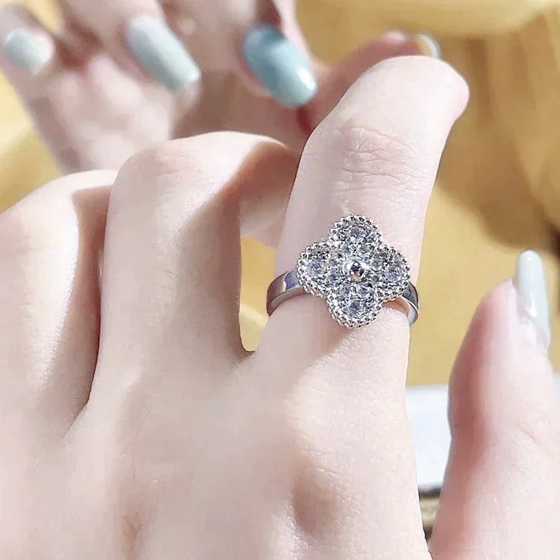 [Okajuri Jewelry]CLOVER DIAMOND RING