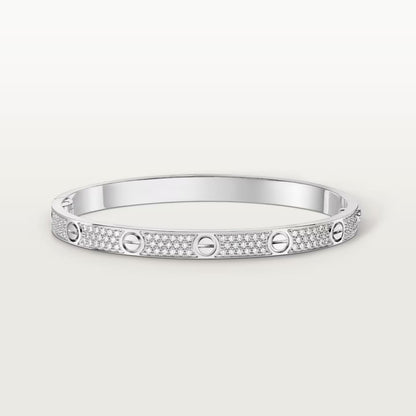 [Okajuri Jewelry] LOVE BRACELET 4.8MM DIAMOND-PAVED