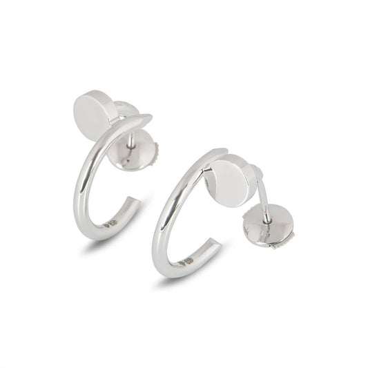 [Okajuri Jewelry]JUSTE EARRINGS SILVER