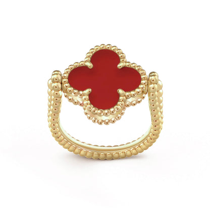 [Okajuri Jewelry] CLOVER RIVERSIBLE RING GOLD COLLECTION