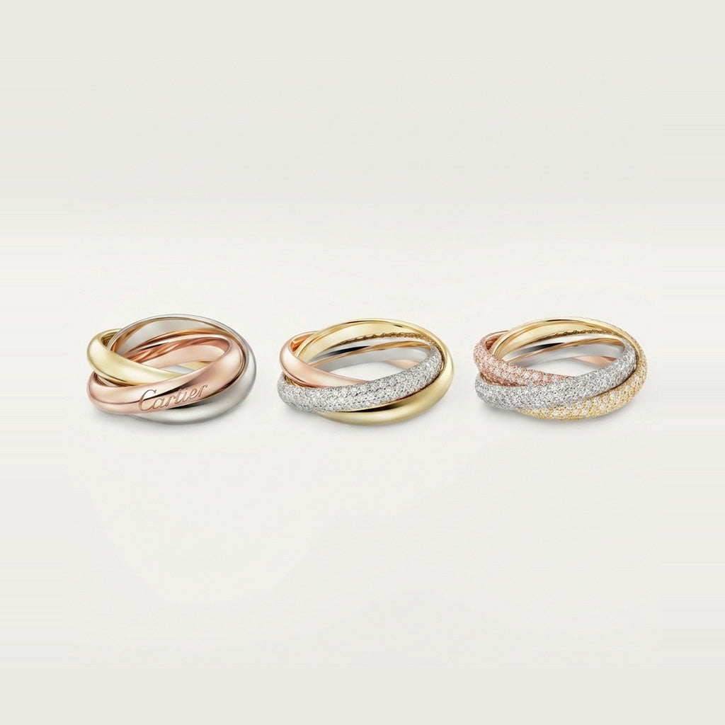 [Okajuri Jewelry] TRINITY 3.2MM RING COLLECTION