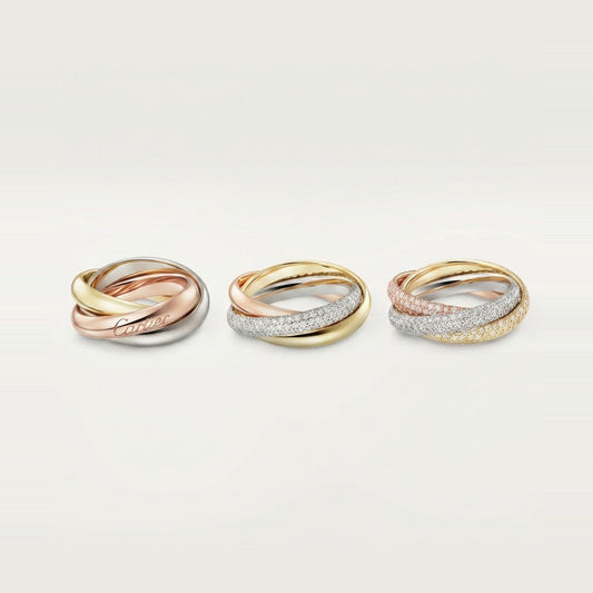 [Okajuri Jewelry] TRINITY 3.2MM RING COLLECTION