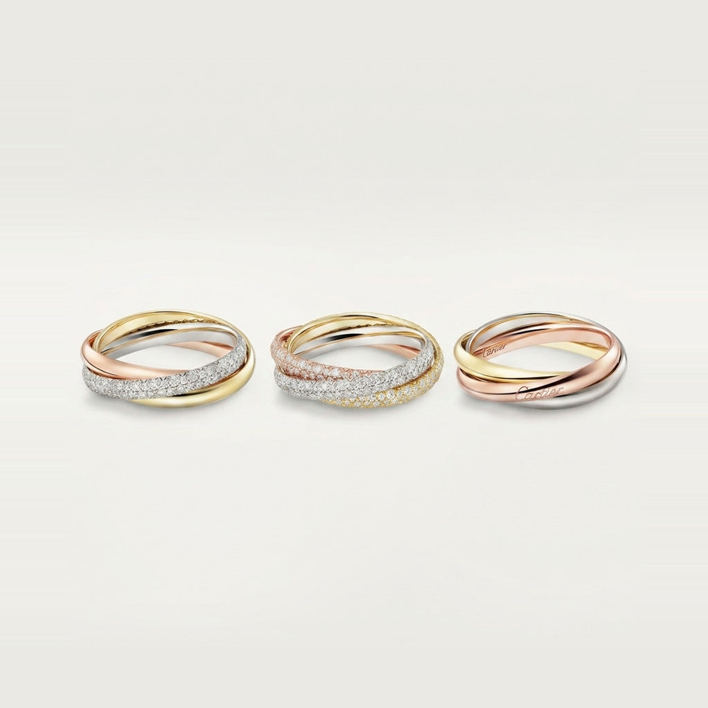 [Okajuri Jewelry] TRINITY 2.5MM RING COLLECTION