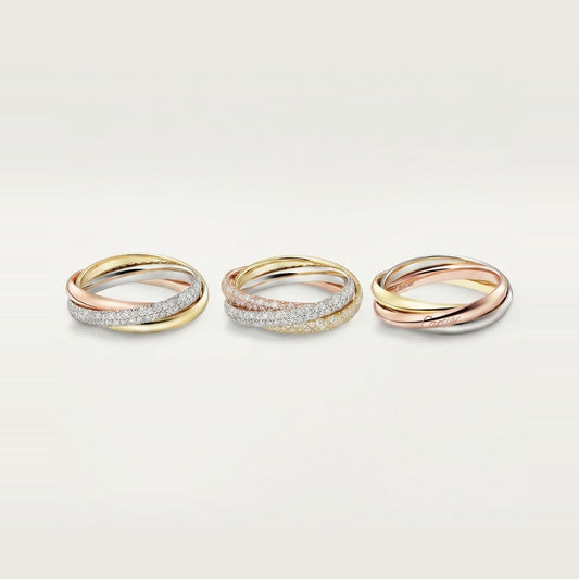 [Okajuri Jewelry] TRINITY 2.5MM RING COLLECTION
