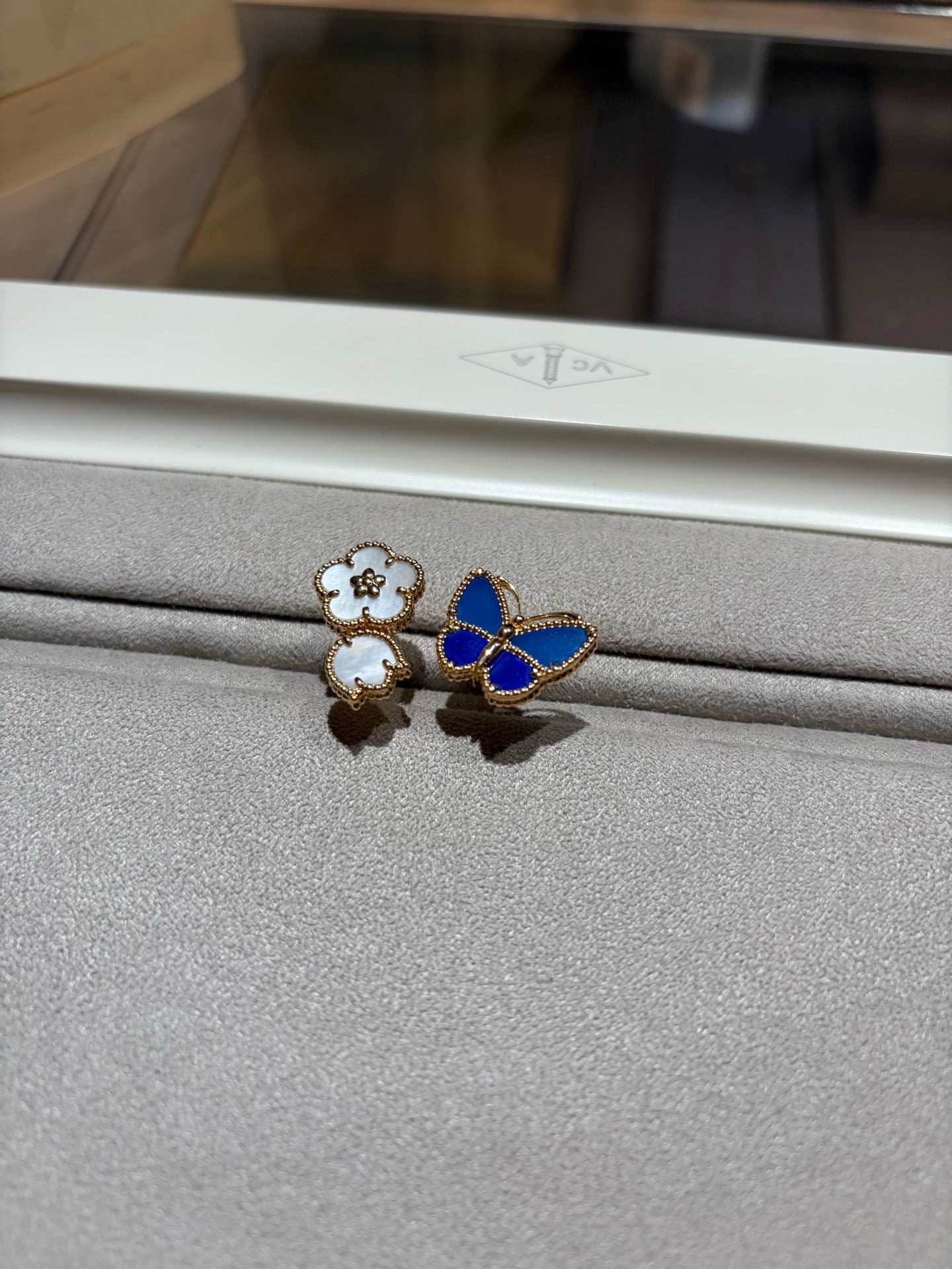 [Okajuri Jewelry] LUCKY SPRING BUTTERFLY OPEN-FACE RINGS