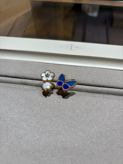 [Okajuri Jewelry] LUCKY SPRING BUTTERFLY OPEN-FACE RINGS