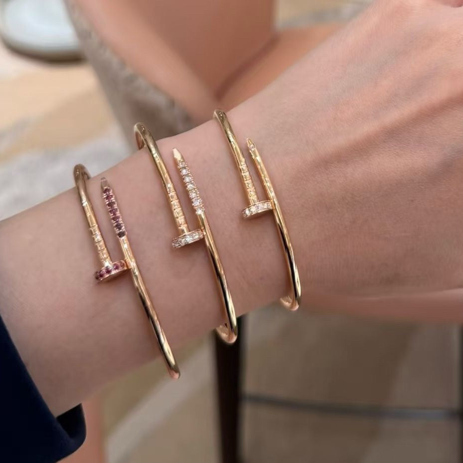 [Okajuri Jewelry]JUSTE BRACELET 2.5MM DIAMONDS NEW