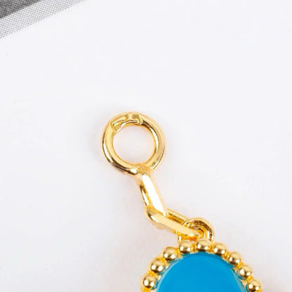 [Okajuri Jewelry]  CLOVER 5 MOTIF TURQUOISE BRACELET COLLECTION