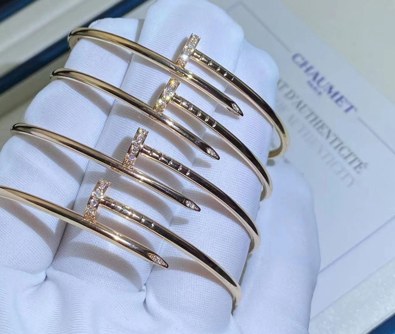 [Okajuri Jewelry]JUSTE BRACELET 2.5MM DIAMONDS
