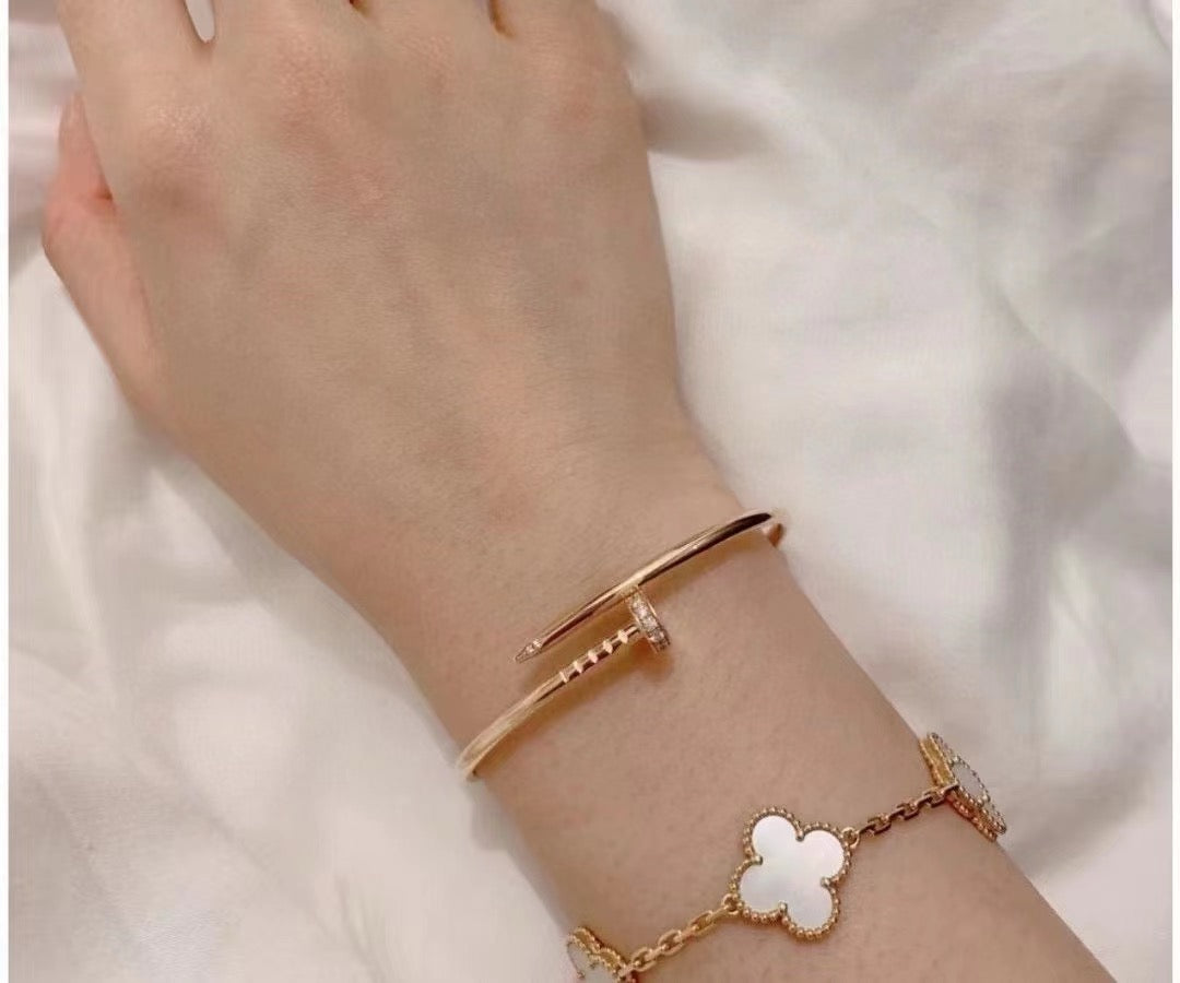 [Okajuri Jewelry]JUSTE BRACELET 2.5MM DIAMONDS