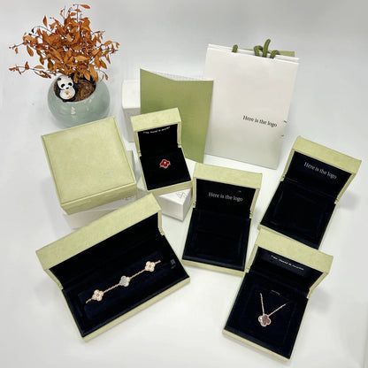 [Okajuri Jewelry] CLOVER 15MM SINGLE FLOWER NECKLACE COLLECTION