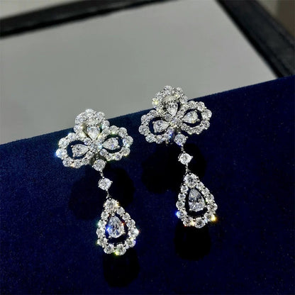 [Okajuri Jewelry] LOOP EARRINGS FULL MOTIF DIAMOND