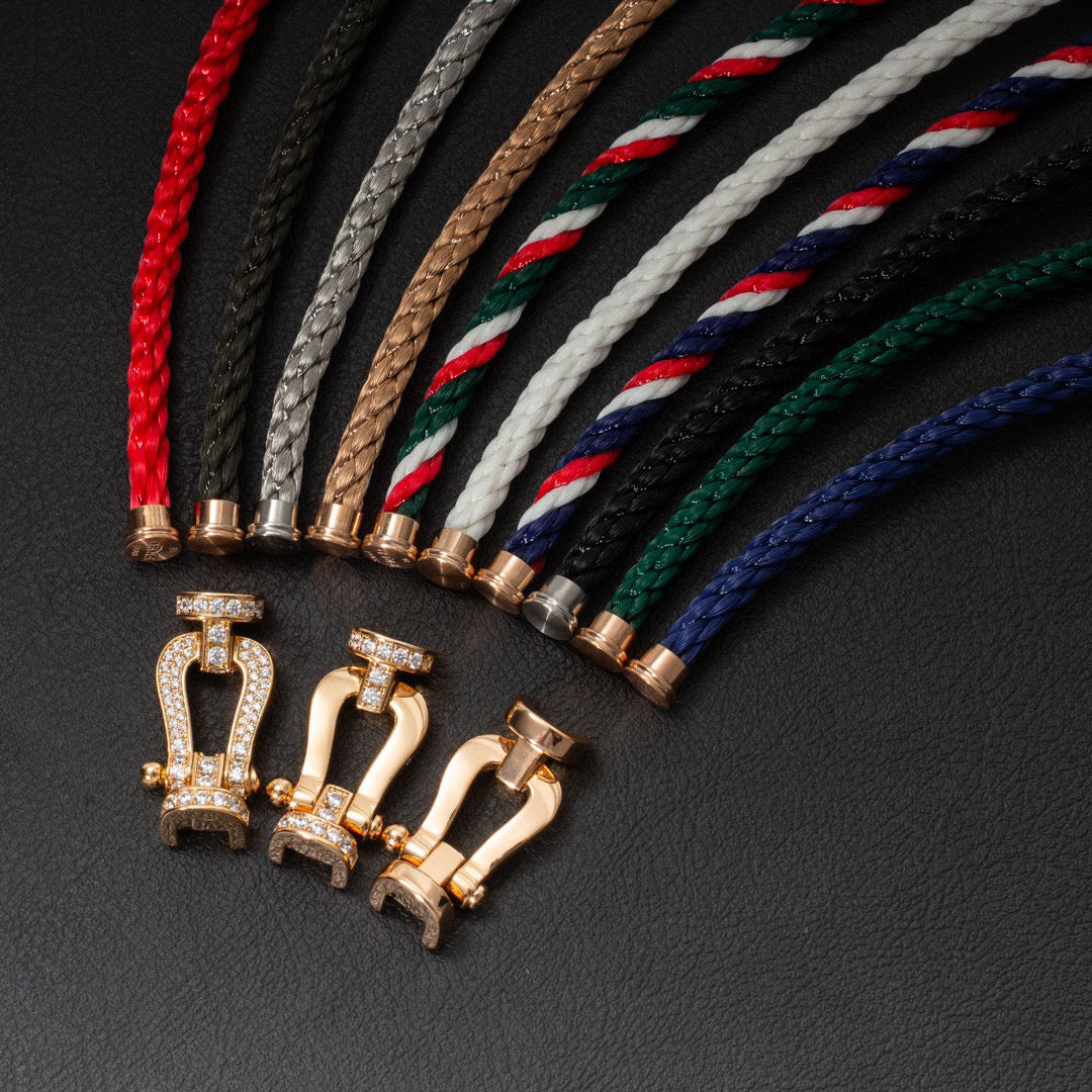 [Okajuri Jewelry]FORCE LARGE HORSESHOE NO DIAMOND BRACELET SILVER