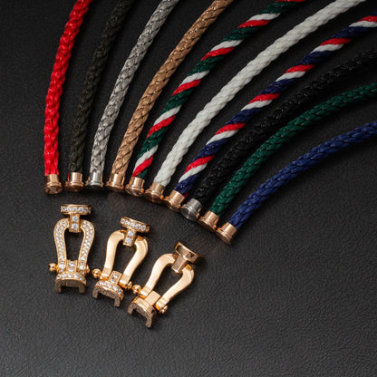 [Okajuri Jewelry]FORCE LARGE HORSESHOE NO DIAMOND BRACELET SILVER