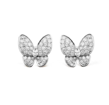 [Okajuri Jewelry]BUTTERFLY ALL DIAMOND EARRINGS