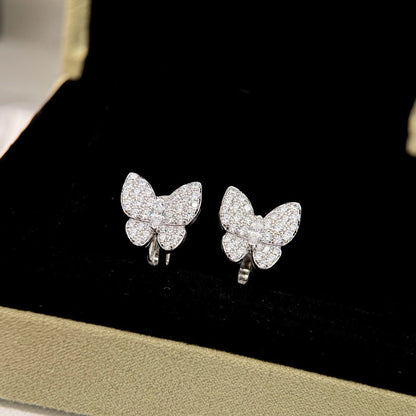 [Okajuri Jewelry]BUTTERFLY ALL DIAMOND EARRINGS