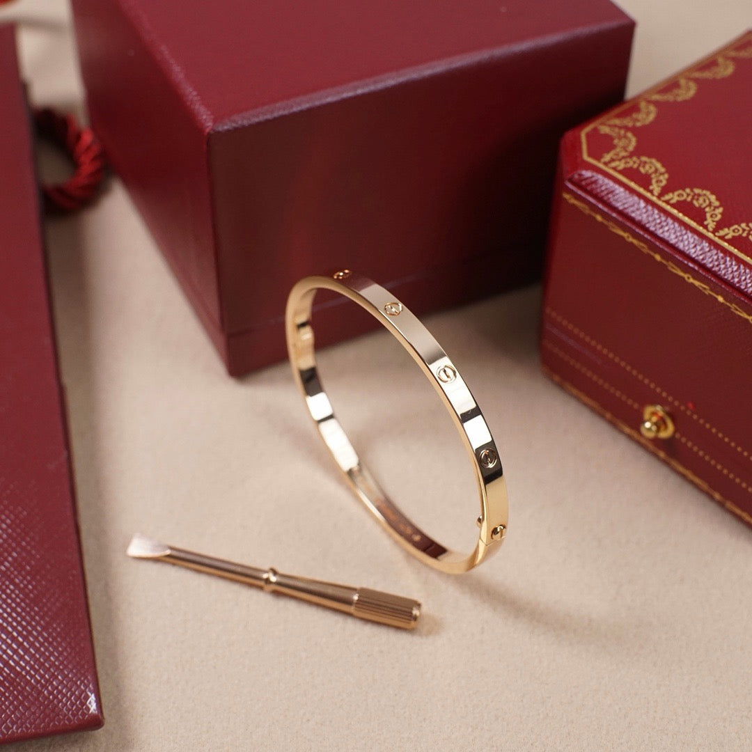 [Okajuri Jewelry] LOVE BRACELET 3.65MM NO DIAMONDS