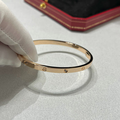 [Okajuri Jewelry] LOVE BRACELET 3.65MM 6 DIAMONDS