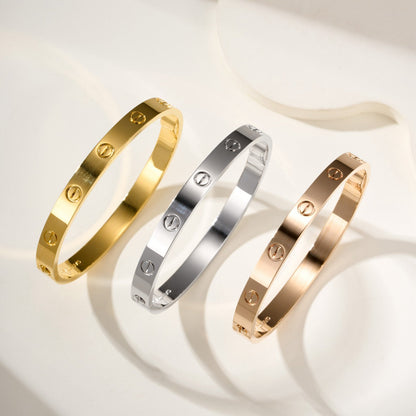 [Okajuri Jewelry] LOVE BRACELET 6.1MM NO DIAMONDS