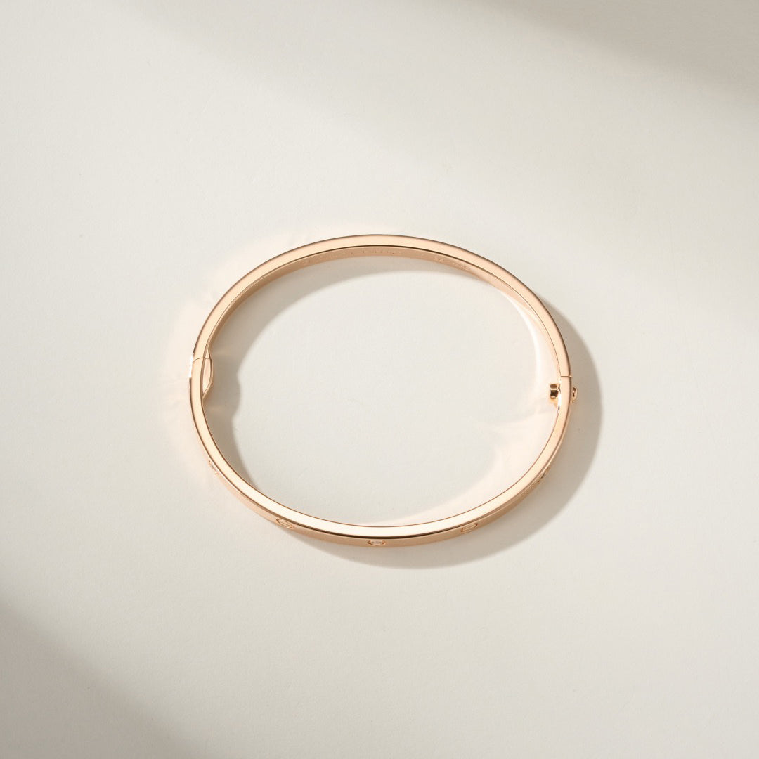 [Okajuri Jewelry] LOVE BRACELET 3.65MM 6 DIAMONDS
