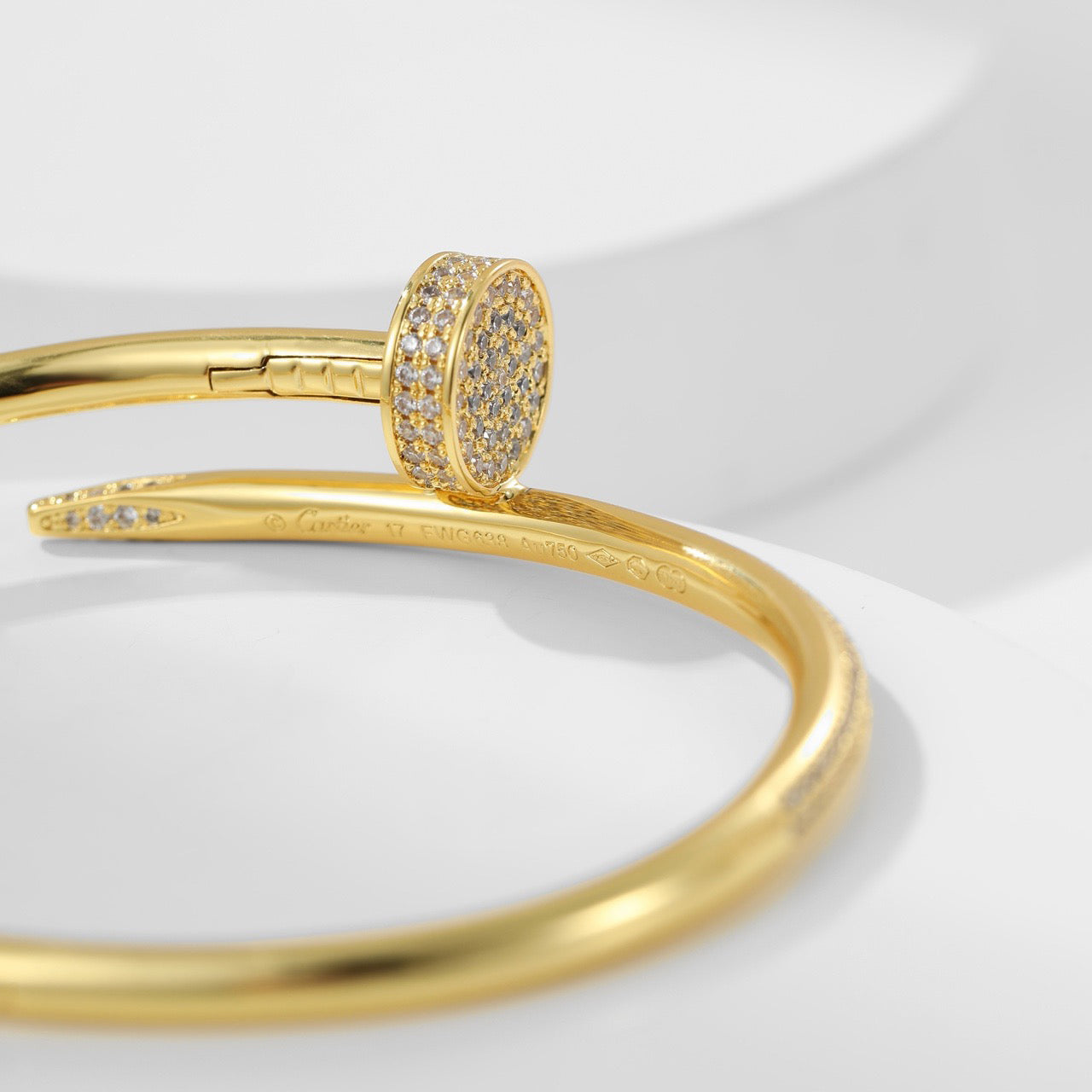 [Okajuri Jewelry] JUSTE BRACELET 3.5MM ALL DIAMONDS