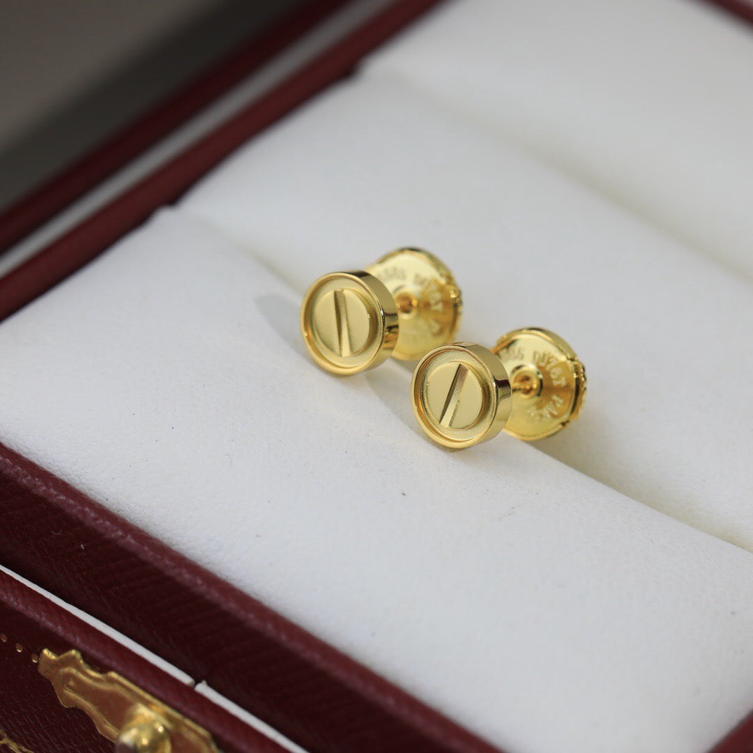 [Okajuri Jewelry] LOVE EARRINGS 7.2MM