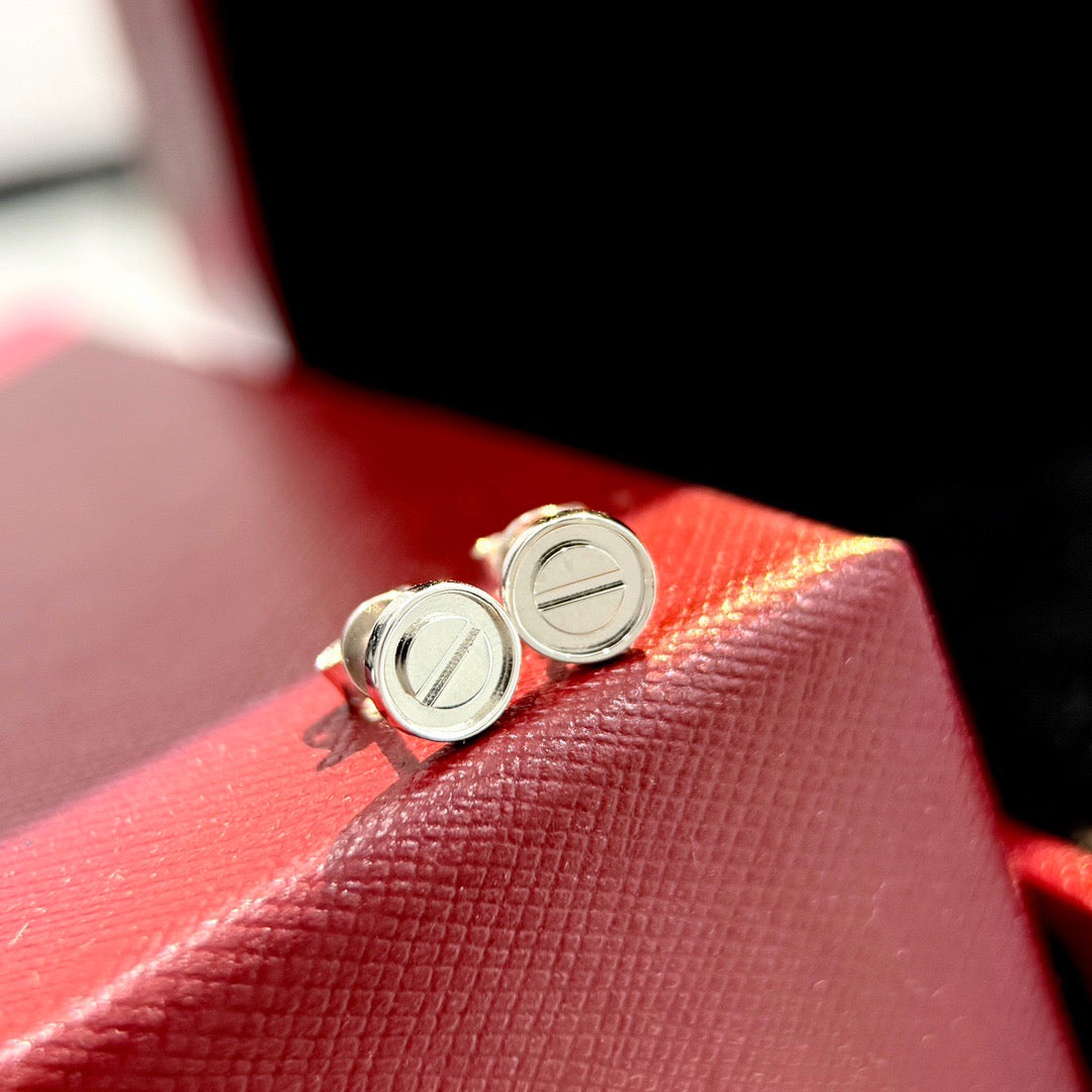 [Okajuri Jewelry] LOVE EARRINGS 7.2MM