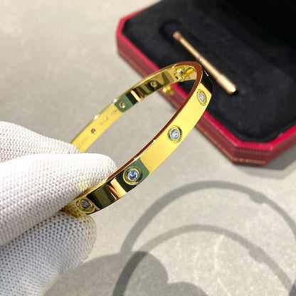 [Okajuri Jewelry] LOVE BRACELET 6.1MM 10 DIAMONDS
