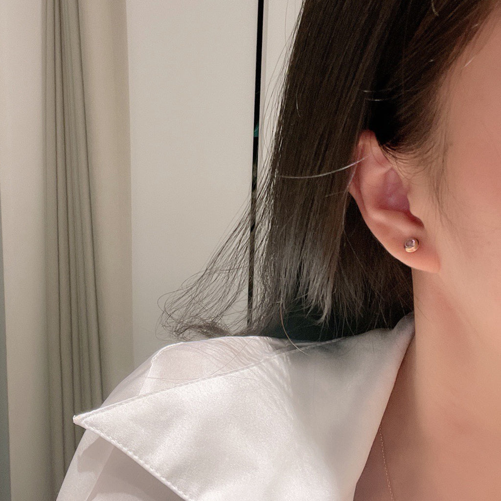 [Okajuri Jewelry] DAMOUR PING DIAMOND EARRINGS