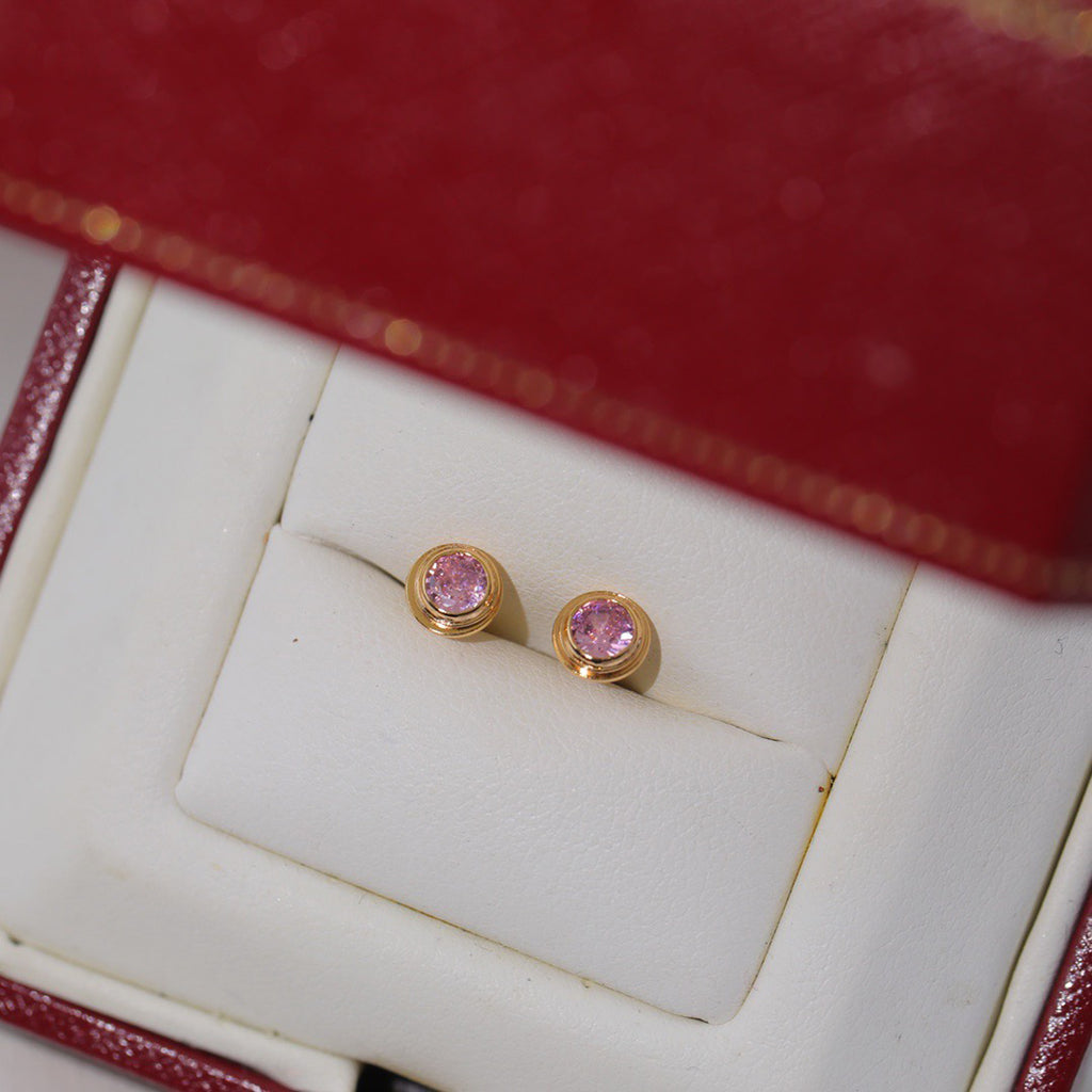 [Okajuri Jewelry] DAMOUR PING DIAMOND EARRINGS