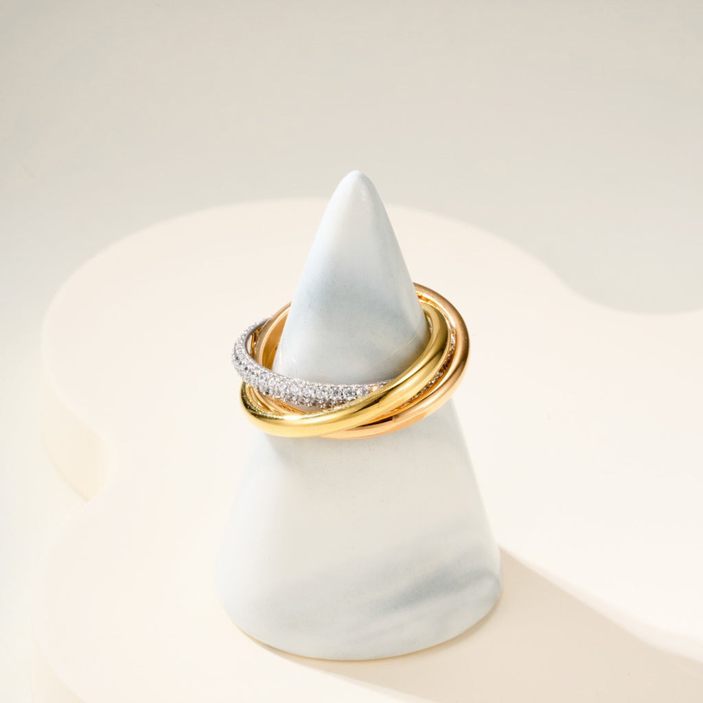 [Okajuri Jewelry] TRINITY 2.5MM RING COLLECTION