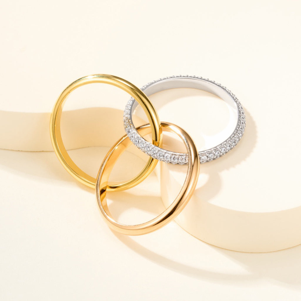 [Okajuri Jewelry] TRINITY 2.5MM RING COLLECTION