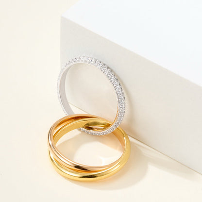 [Okajuri Jewelry] TRINITY 2.5MM RING COLLECTION