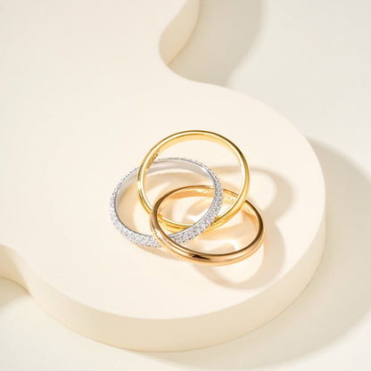 [Okajuri Jewelry] TRINITY 2.5MM RING COLLECTION