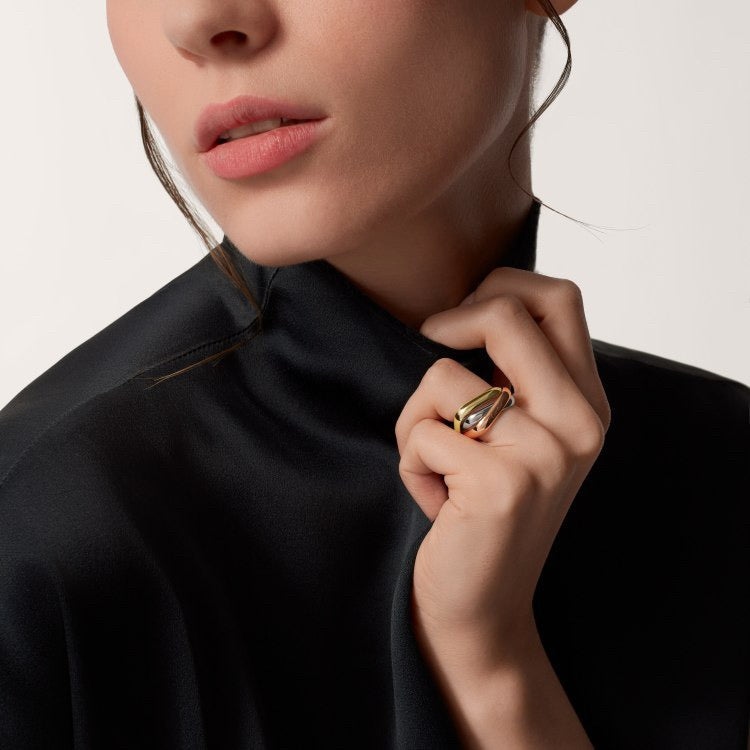 [Okajuri Jewelry] TRINITY 3.5MM CUSHION RING COLLECTION