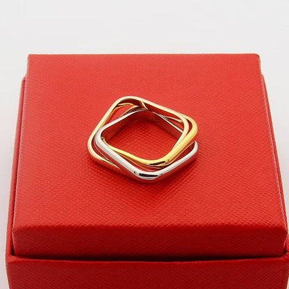 [Okajuri Jewelry] TRINITY 3.5MM CUSHION RING COLLECTION