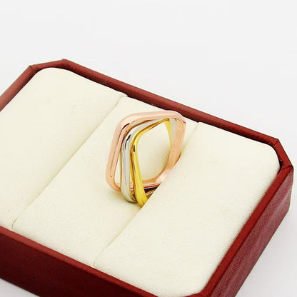 [Okajuri Jewelry] TRINITY 3.5MM CUSHION RING COLLECTION