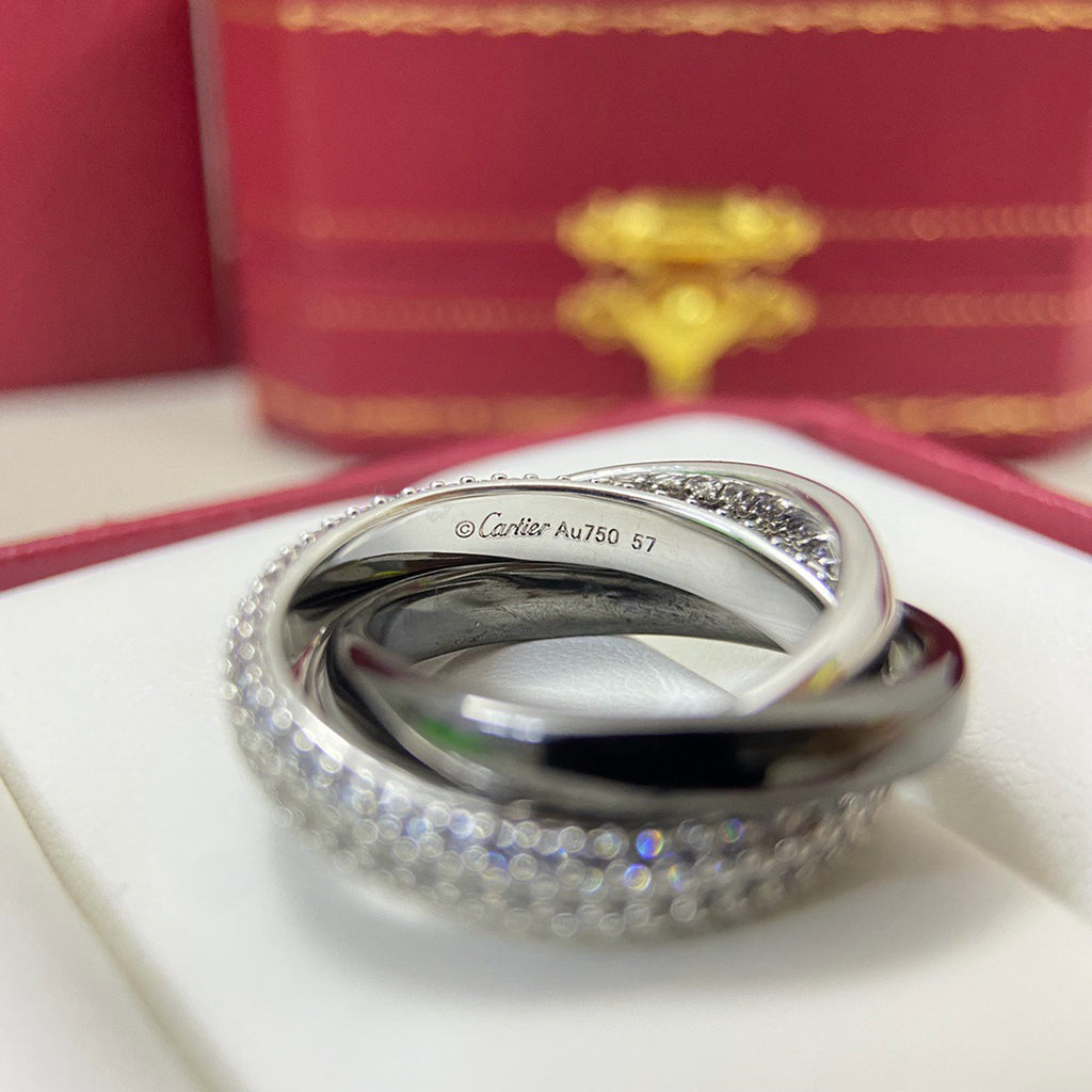 [Okajuri Jewelry] TRINITY 3.2MM RING BLACK CERAMIC