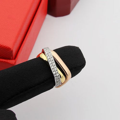 [Okajuri Jewelry] TRINITY 3.5MM CUSHION RING COLLECTION