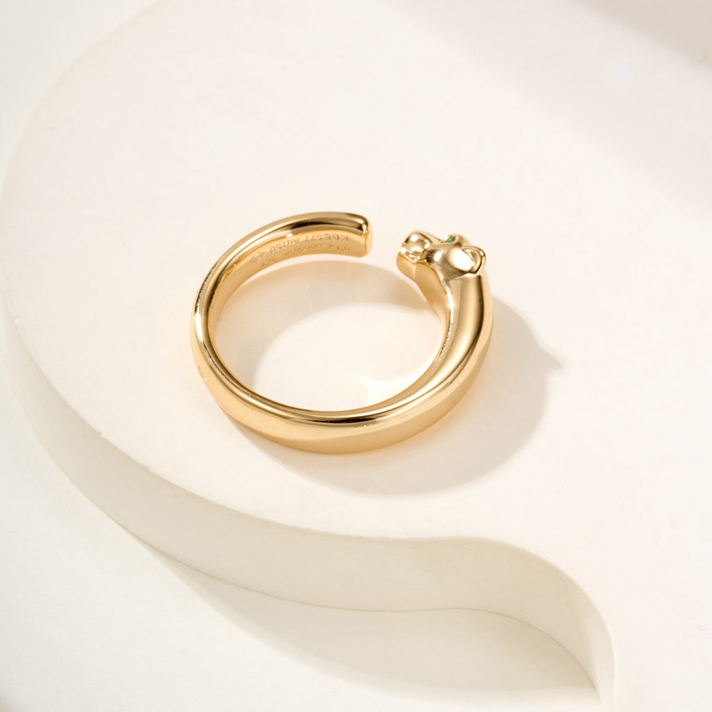 [Okajuri Jewelry] PANTHERE NO DIAMOND SMALL RING