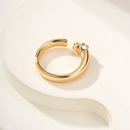 [Okajuri Jewelry] PANTHERE NO DIAMOND SMALL RING
