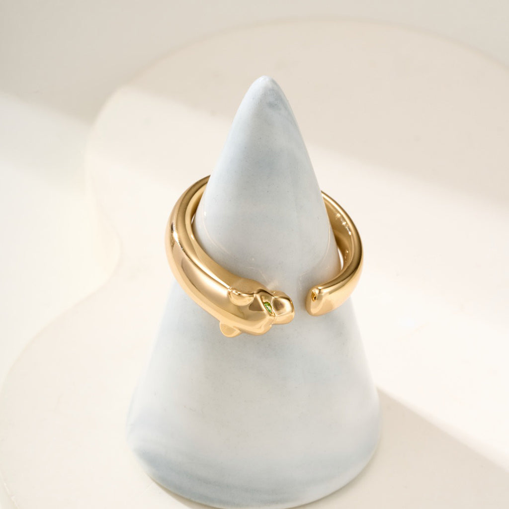 [Okajuri Jewelry] PANTHERE NO DIAMOND SMALL RING