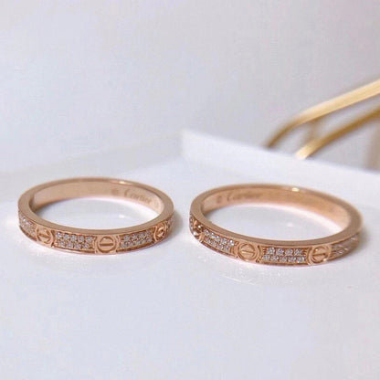 [Okajuri Jewelry] LOVE RING 2.65MM DIAMOND