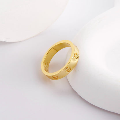 [Okajuri Jewelry] LOVE RING 3.6 MM NO DIAMOND
