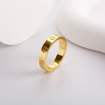 [Okajuri Jewelry] LOVE RING 3.6 MM NO DIAMOND